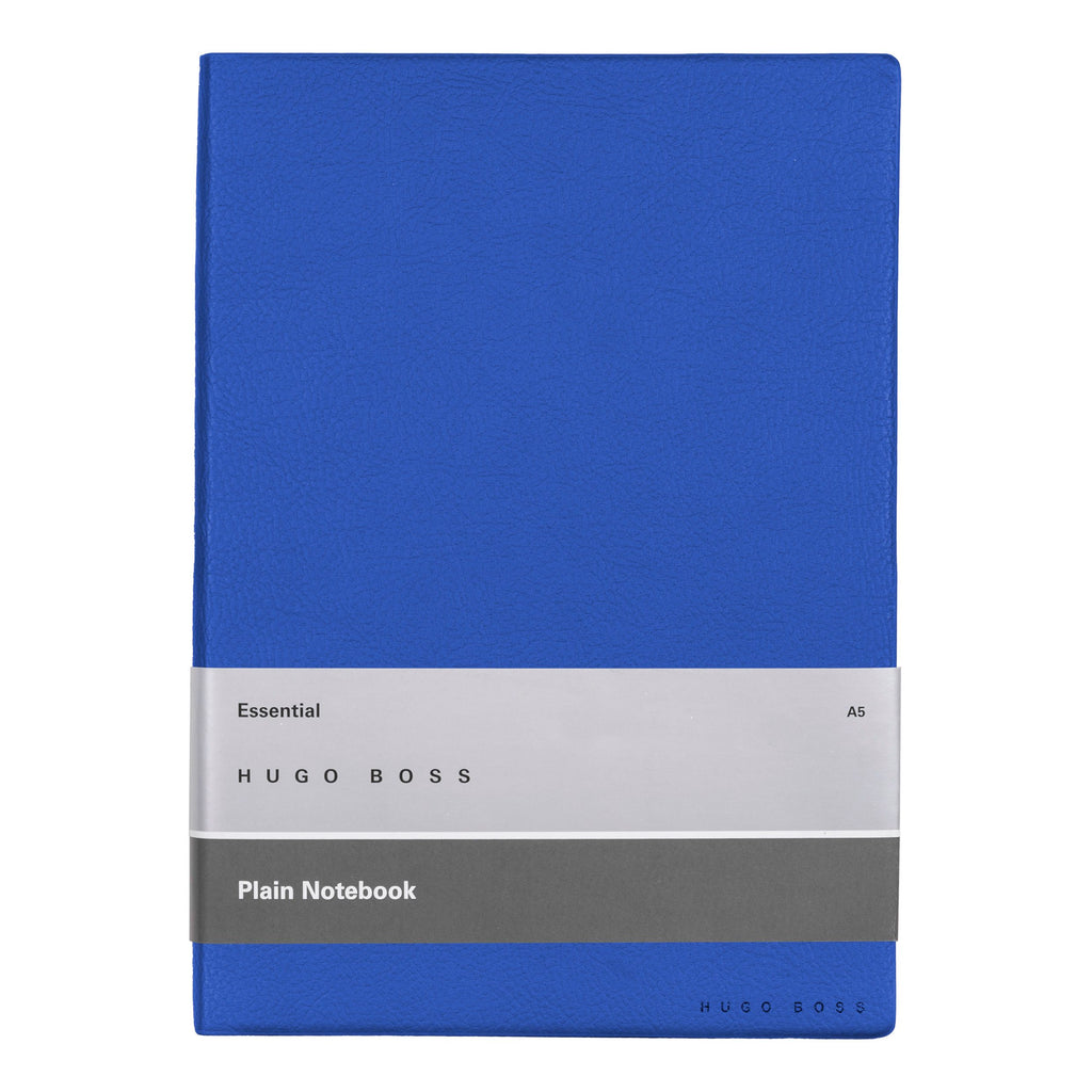 Gift for him HUGO BOSS A5 Notebook Essential Storyline Blue Plain