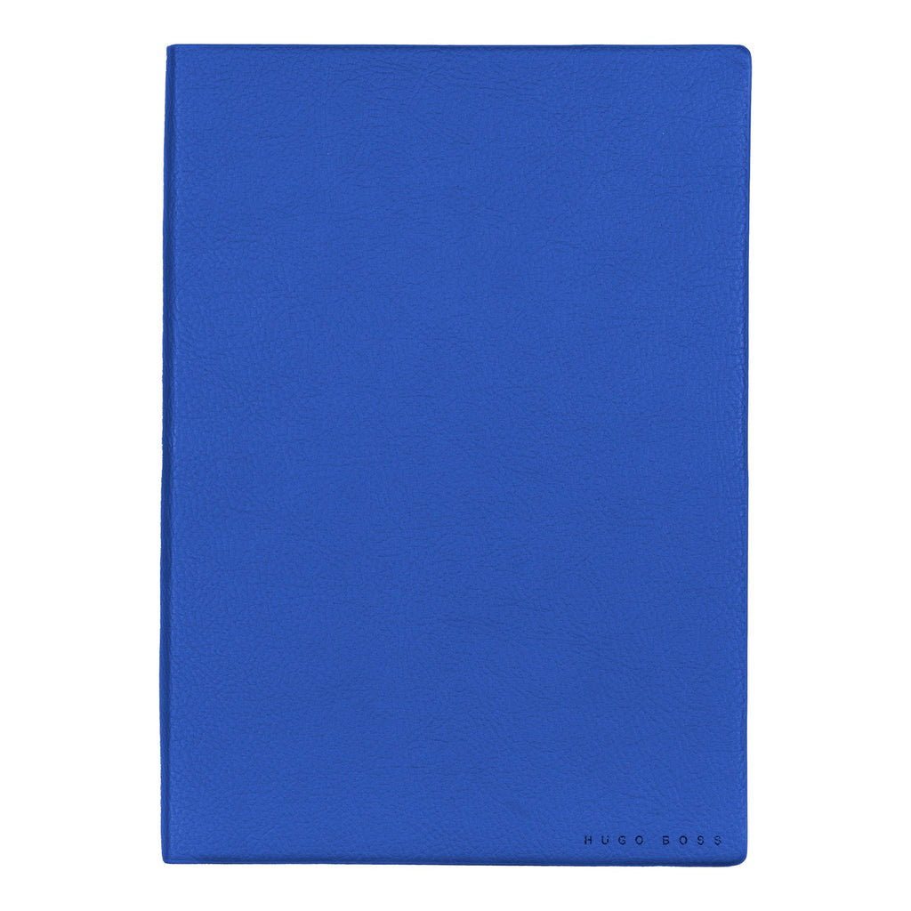 HUGO BOSS Notebook A5 Essential | Storyline | Blue Plain | Gift for HIM