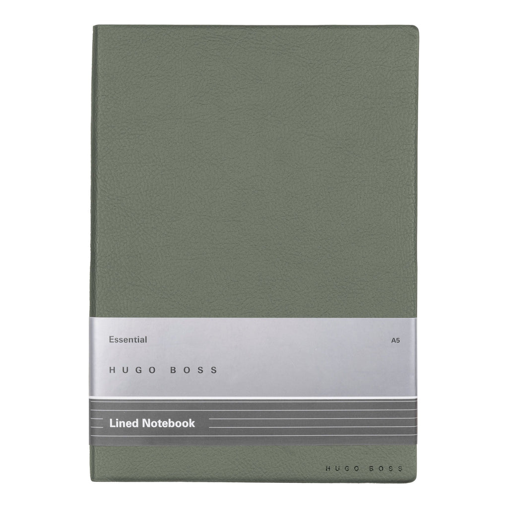 Corporate gifts HUGO BOSS  A5 Notebook Essential Storyline Khaki Lined