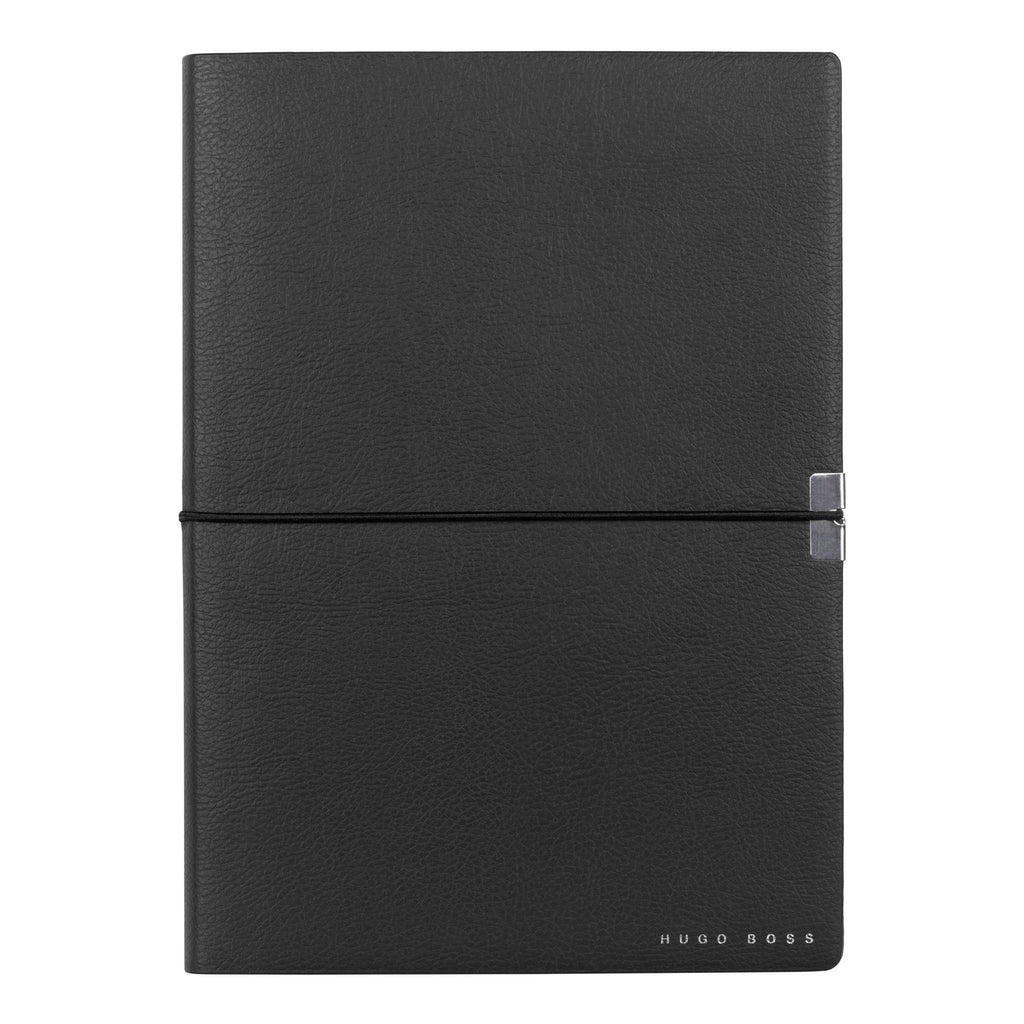  Gift for clients HUGO BOSS A5 Notebook Elegance Storyline Black Plain