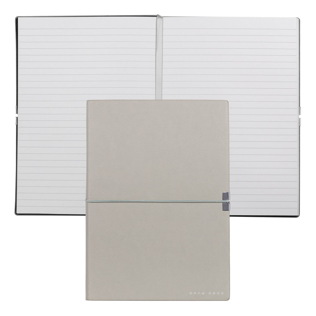  Corporate gifts HUGO BOSS A5 Notebook Elegance Storyline Grey Lined