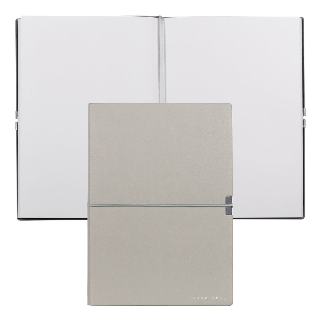  Premium gift HUGO BOSS A5 Notebook Elegance Storyline Grey Plain
