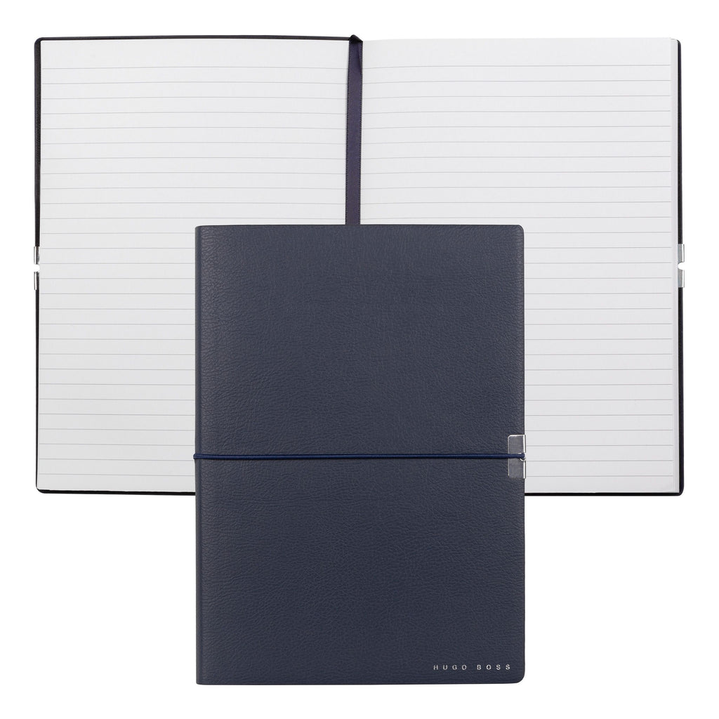  Corporate gifts HUGO BOSS A5 Notebook elegance storyline in navy lined