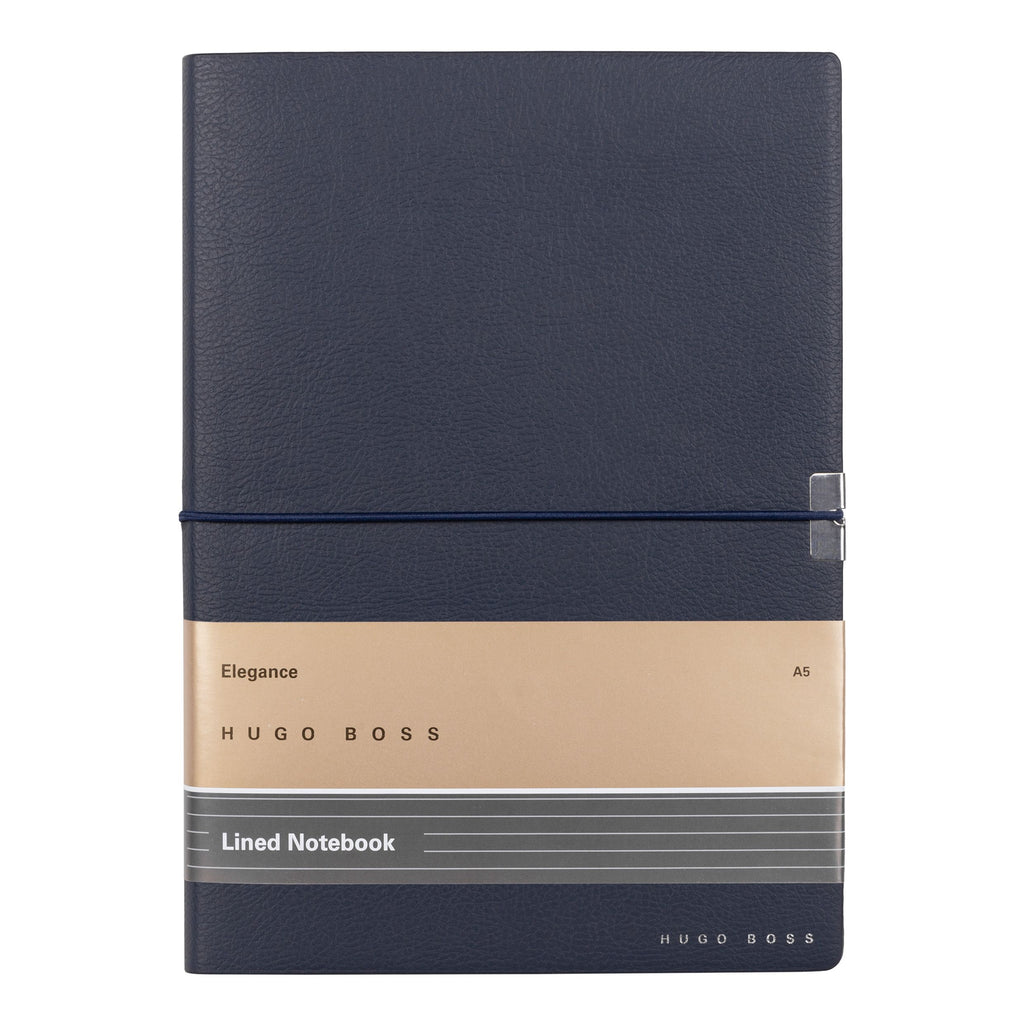  Corporate gifts HUGO BOSS A5 Notebook elegance storyline in navy lined