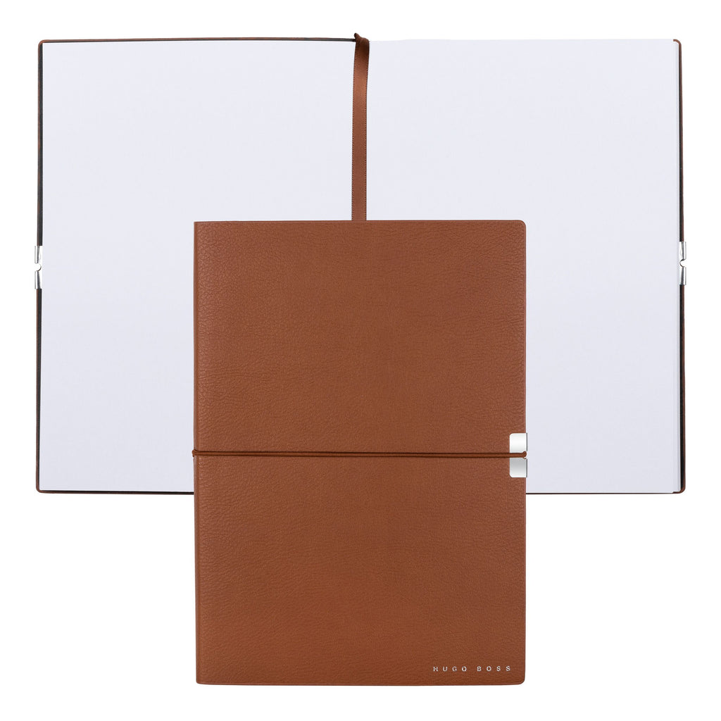  A5 notebook Storyline in camel from Hugo Boss writing accessories