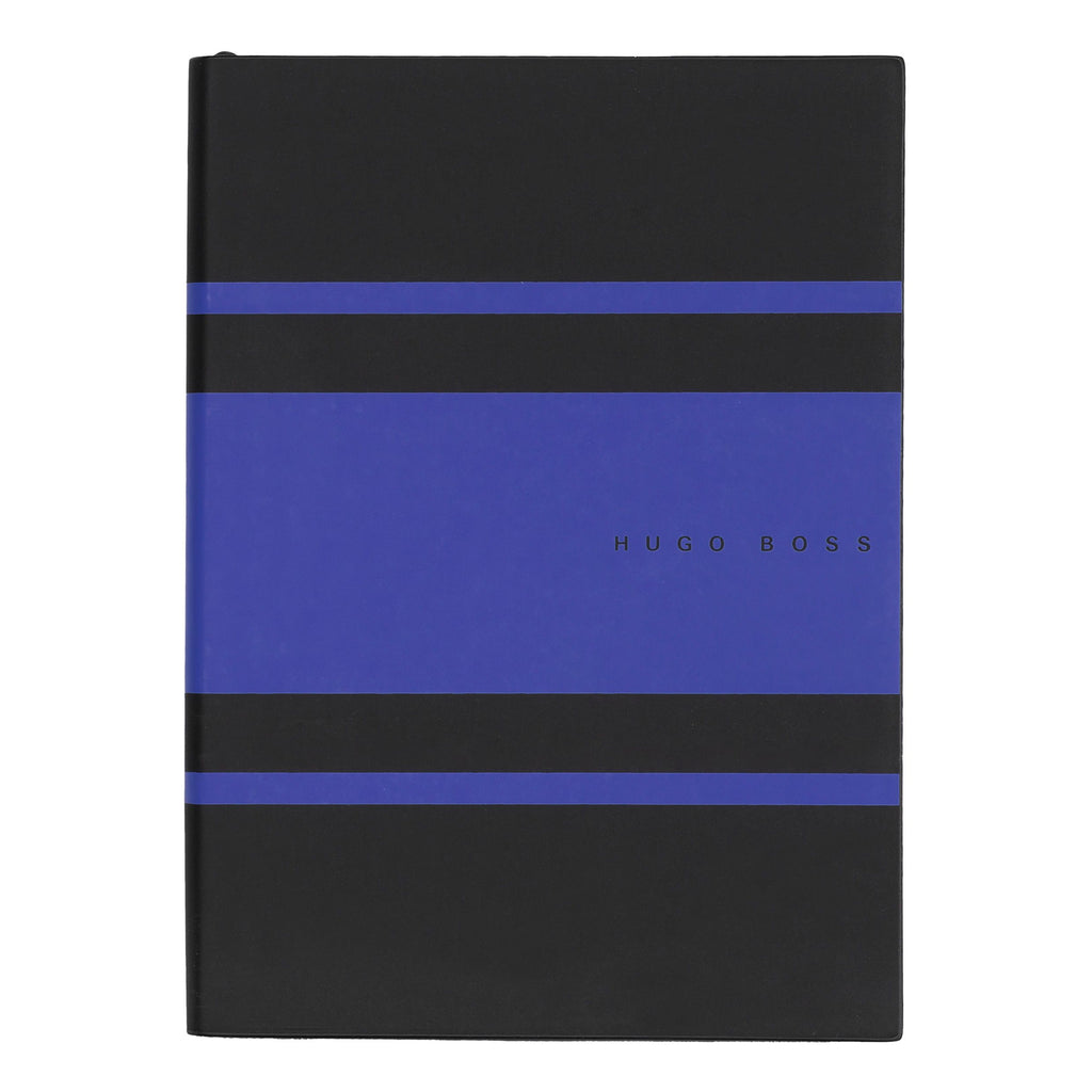  Luxury notebook & notepad Hugo Boss blue dots A5 essential Gear Matrix