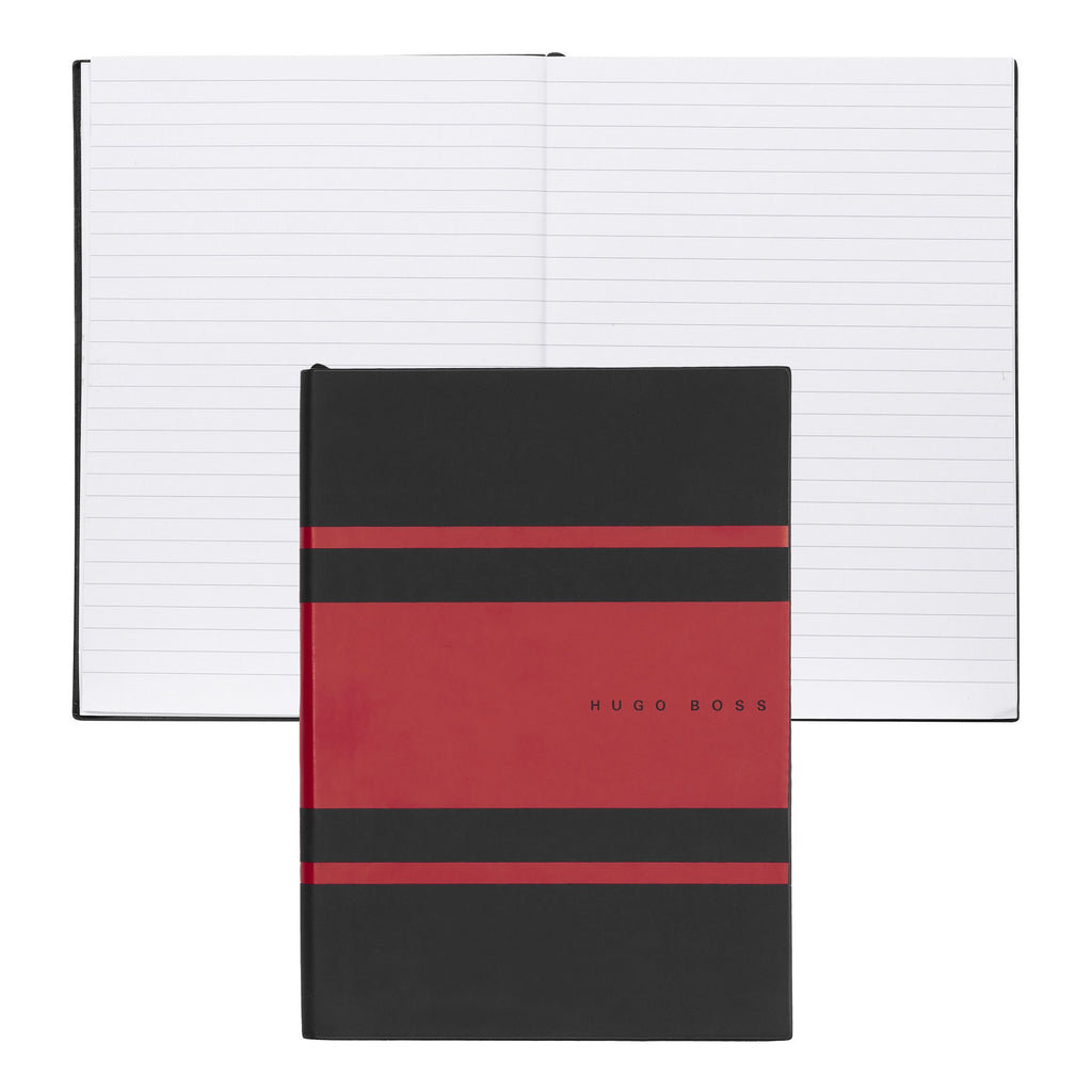  Corporate gifts Hugo Boss A5 notebook essential Gear Matrix Red Lined