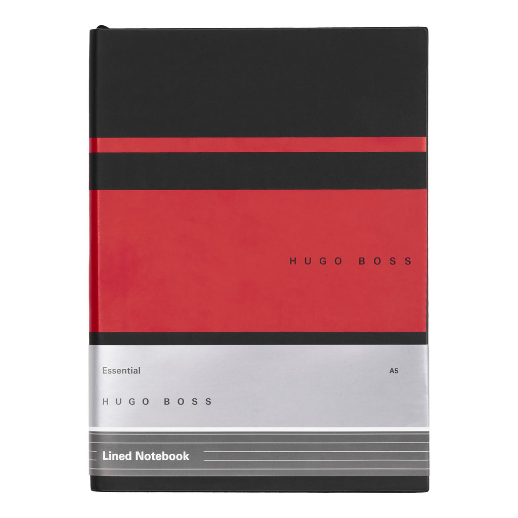  Corporate gifts Hugo Boss A5 notebook essential Gear Matrix Red Lined
