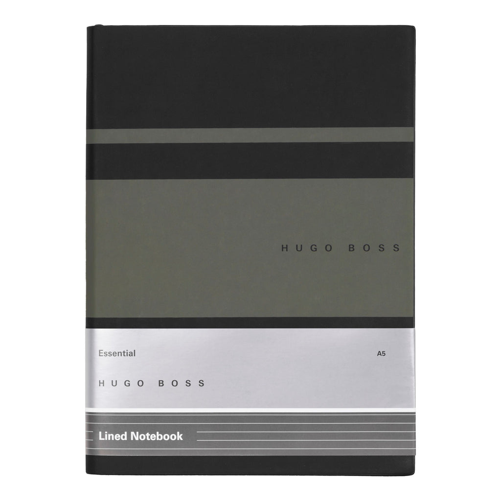  HUGO BOSS A5 Notebook in rubberized cover | Gear Matrix | Gift for HIM