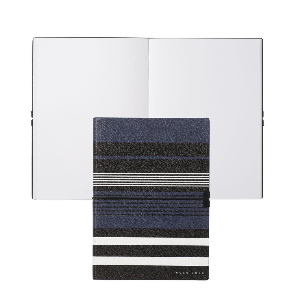   A5 Note pad Storyline Stripes Blue from Hugo Boss business gifts