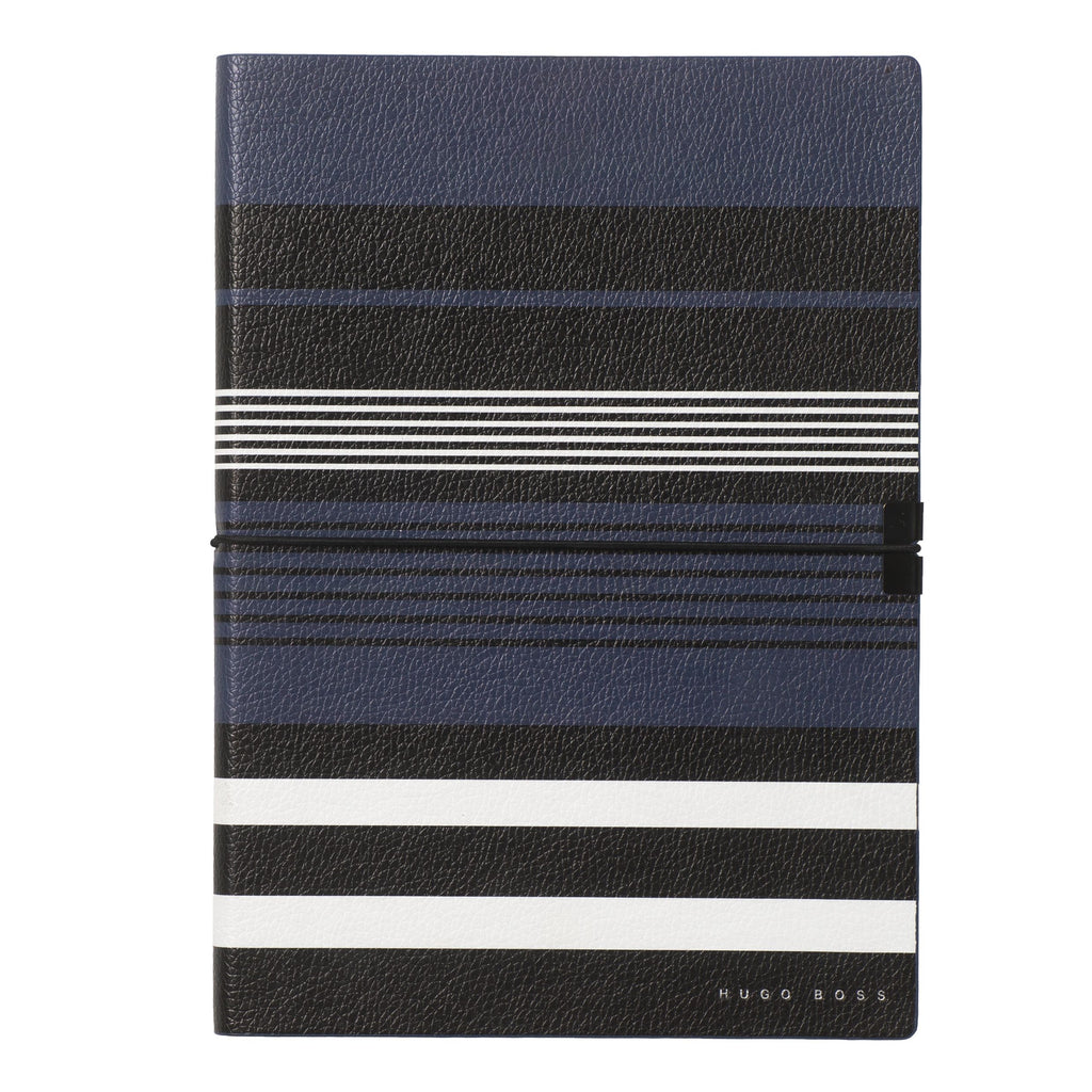   A5 Note pad Storyline Stripes Blue from Hugo Boss business gifts