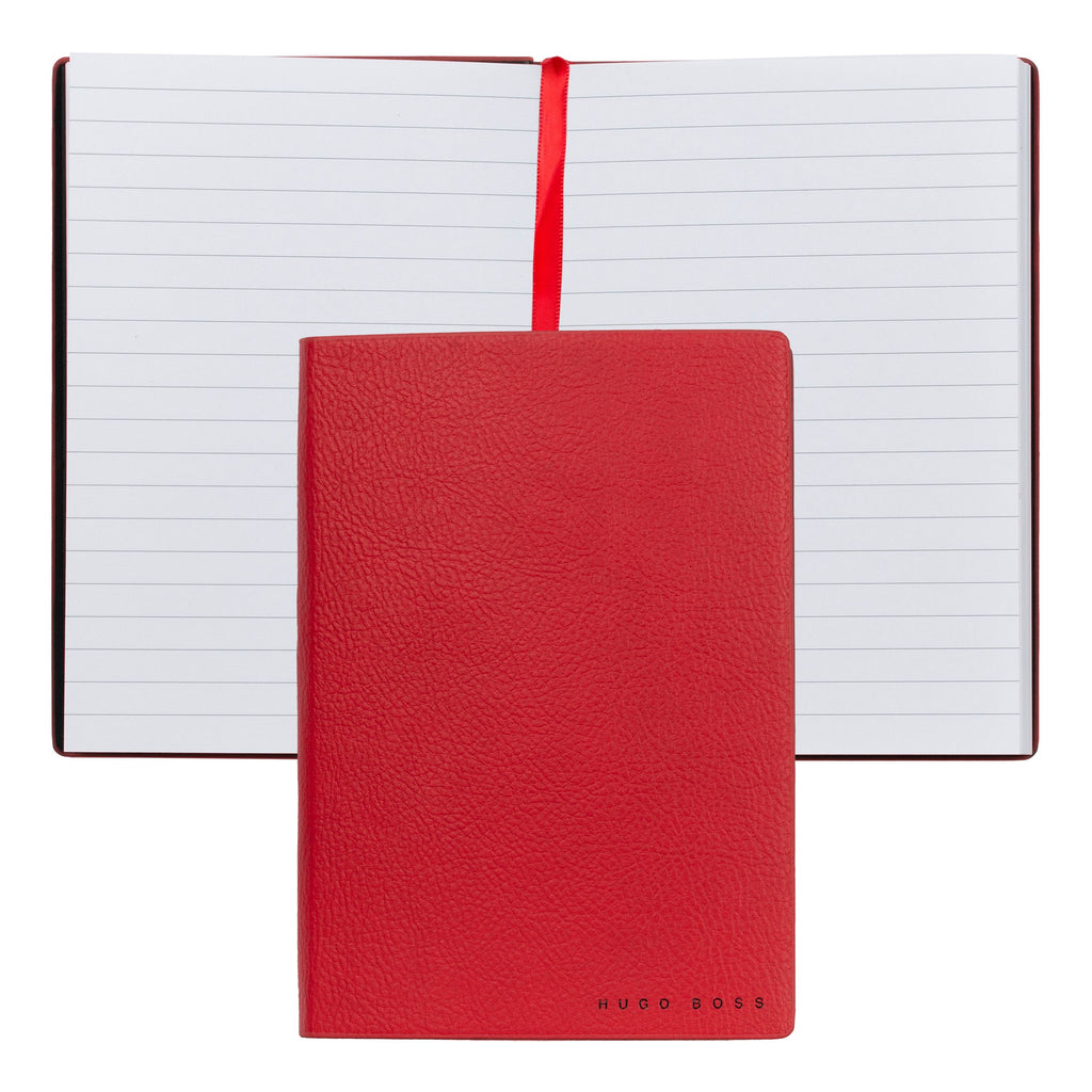 Luxury corporate gifts for BOSS A6 red notebook Essential Storyline  