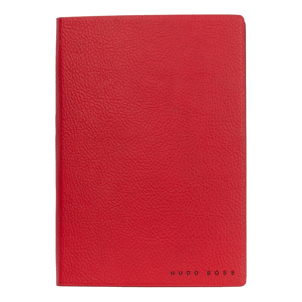  HUGO BOSS Notebook| Notebook A6 Essential | Storyline | Red Plain