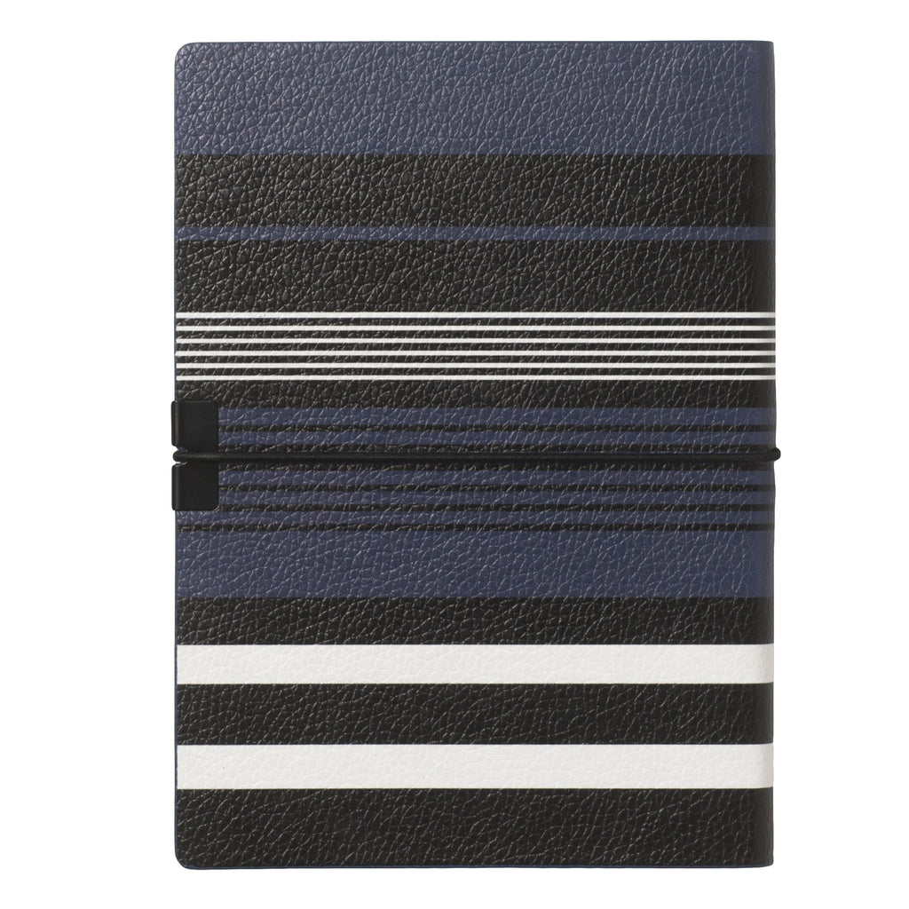  A6 Note pad Storyline Stripes Blue from HUGO BOSS corporate gifts