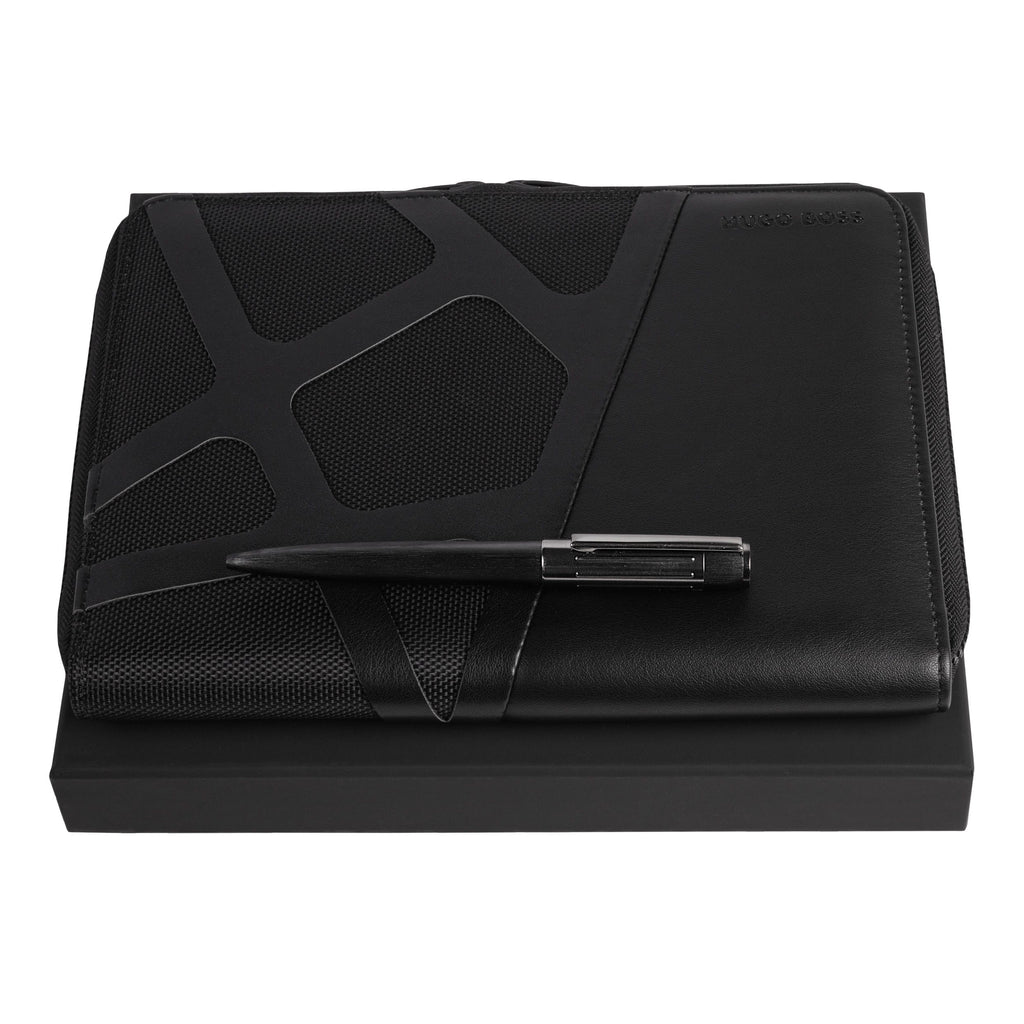  Premium gift set for HUGO BOSS Ballpoint pen & A5 conference folder