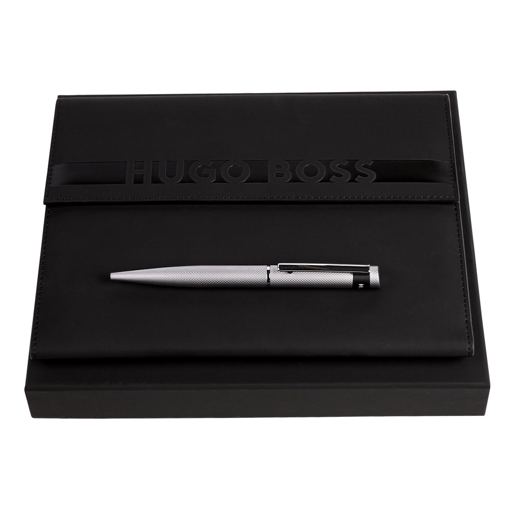 HUGO BOSS Gift set in HK & China | Ballpoint pen & A5 folder for him