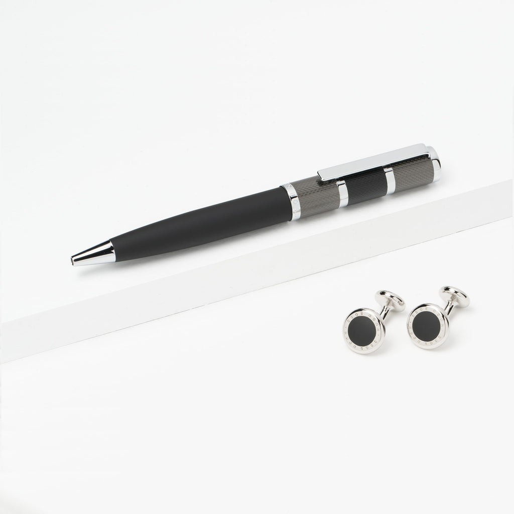  Cufflinks and Ballpoint from Hugo Boss corporate gift set in HK