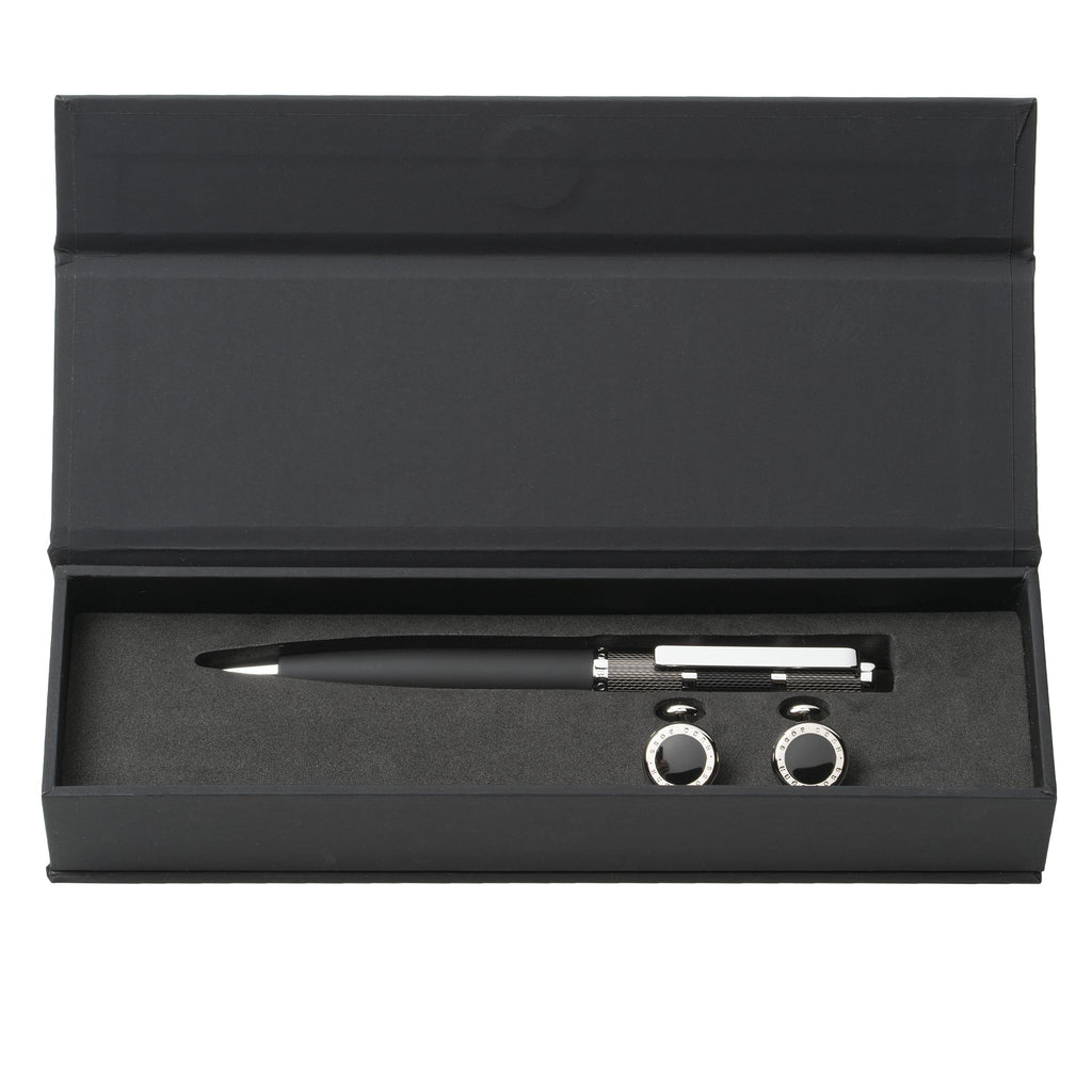  Cufflinks and Ballpoint from Hugo Boss corporate gift set in HK
