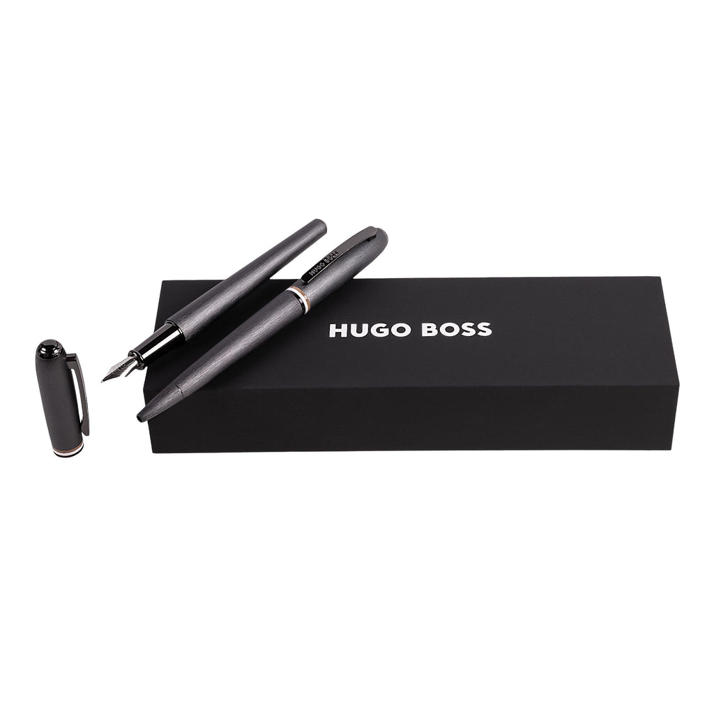 HUGO BOSS Pen Set Contour iconic | Ballpoint pen & Fountain pen 