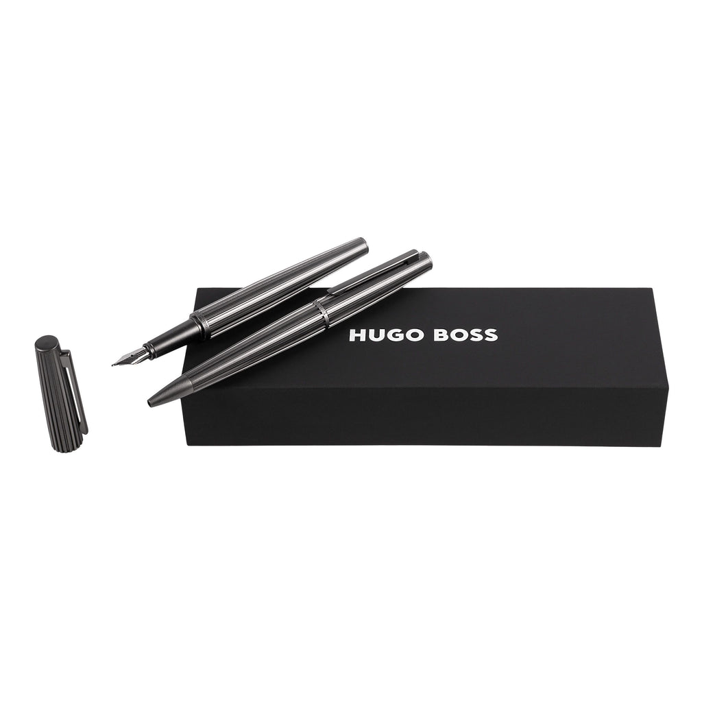  Limited edition pen sets HUGO BOSS Gun Ballpoint & Fountain pen NITOR
