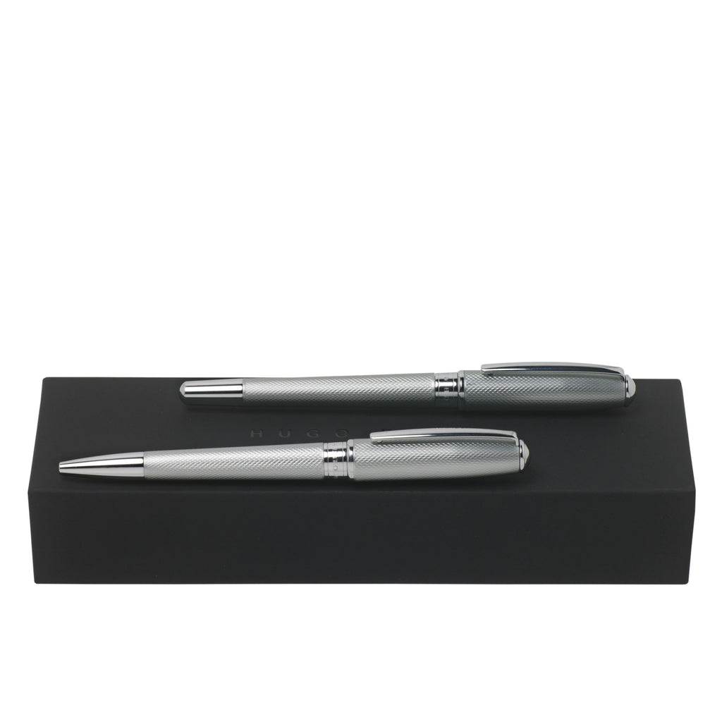  HUGO BOSS Pen Gift Set | Essential | Ballpoint pen & Fountain pen