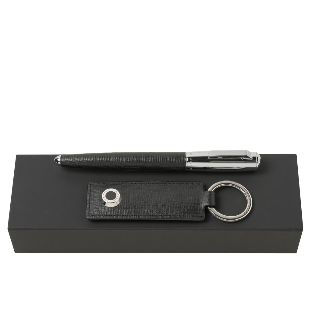HUGO BOSS HPKP804A-Set HUGO BOSS (fountain pen & key ring)