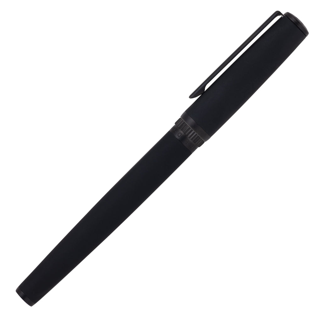  HUGO BOSS Pen | Boss Rollerball pen Gear Matrix Black | Gift for HIM 