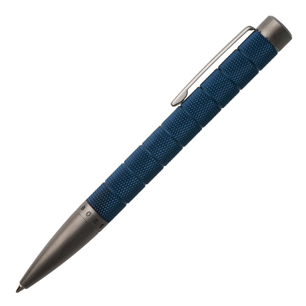 HUGO BOSS Ballpoint pen Pillar Blue | Elegance Writing Instruments