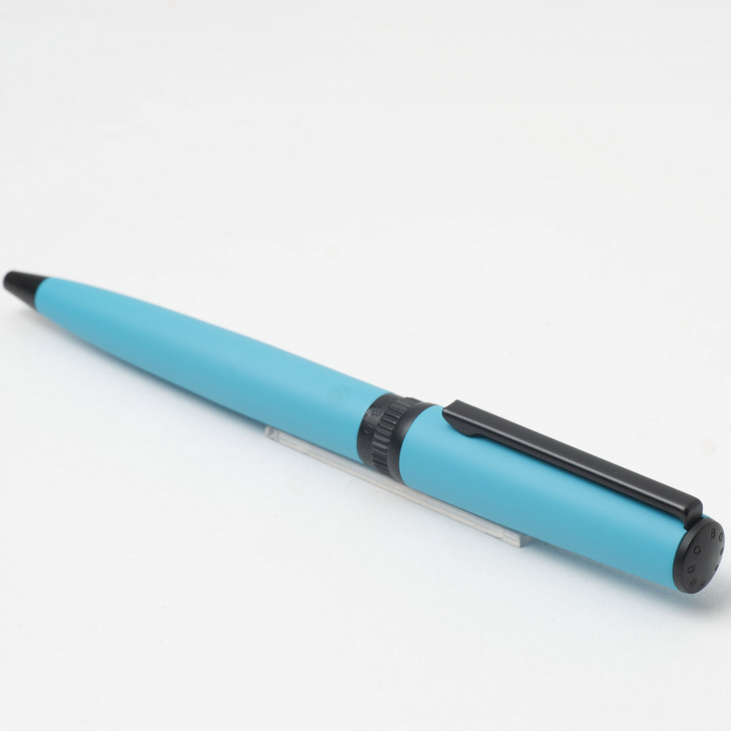    HUGO BOSS business gifts in HK Teal Ballpoint pen Gear Matrix  