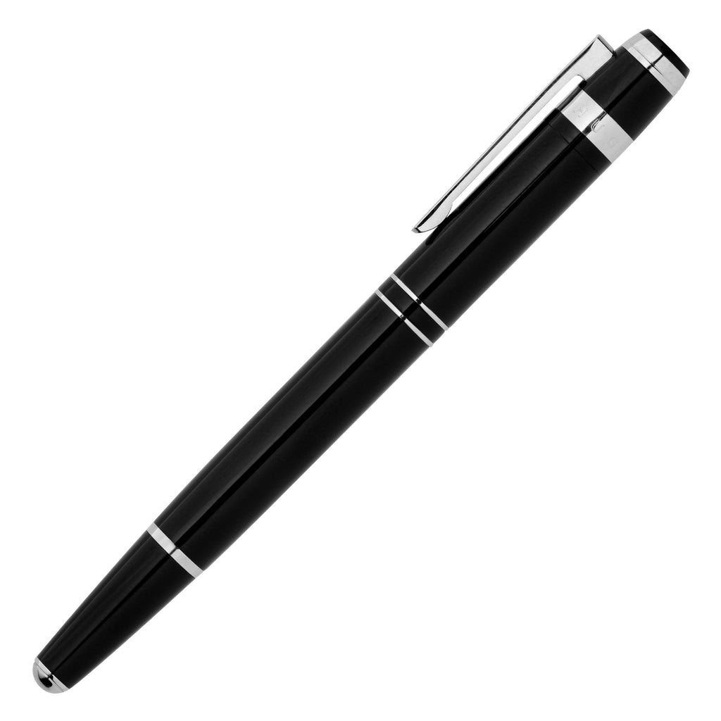  HUGO BOSS Fusion Classic Rollerball pen in chrome accents 