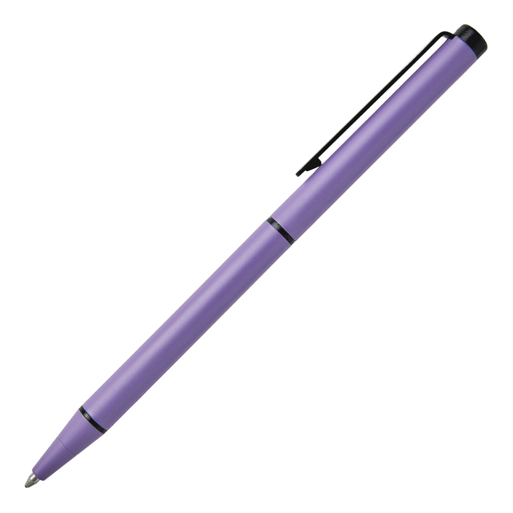   Designer slim pens HUGO BOSS Matte Persian Violet Ballpoint pen Cloud 