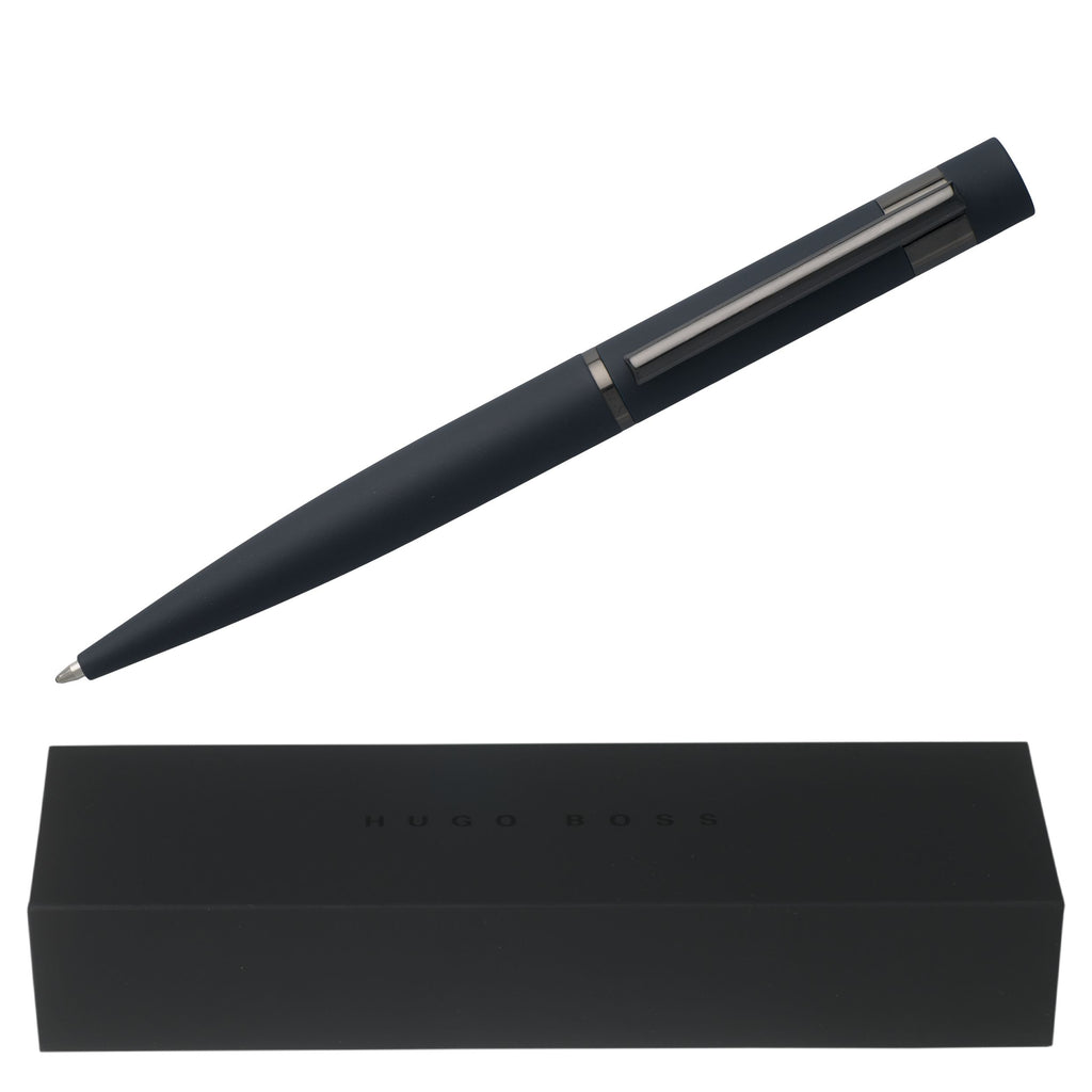  HUGO BOSS Dark Blue Ballpoint pen New Loop with gift box