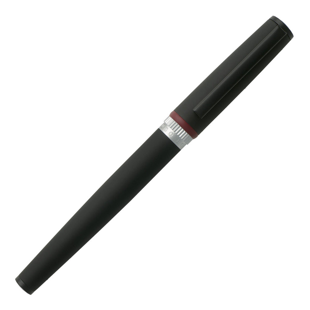   Luxury writing experience HUGO BOSS trendy Black Rollerball pen Gear 