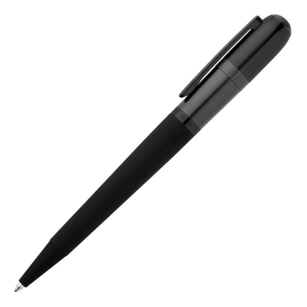  HUGO BOSS Ballpoint pen Contour Black | Boss Stationery