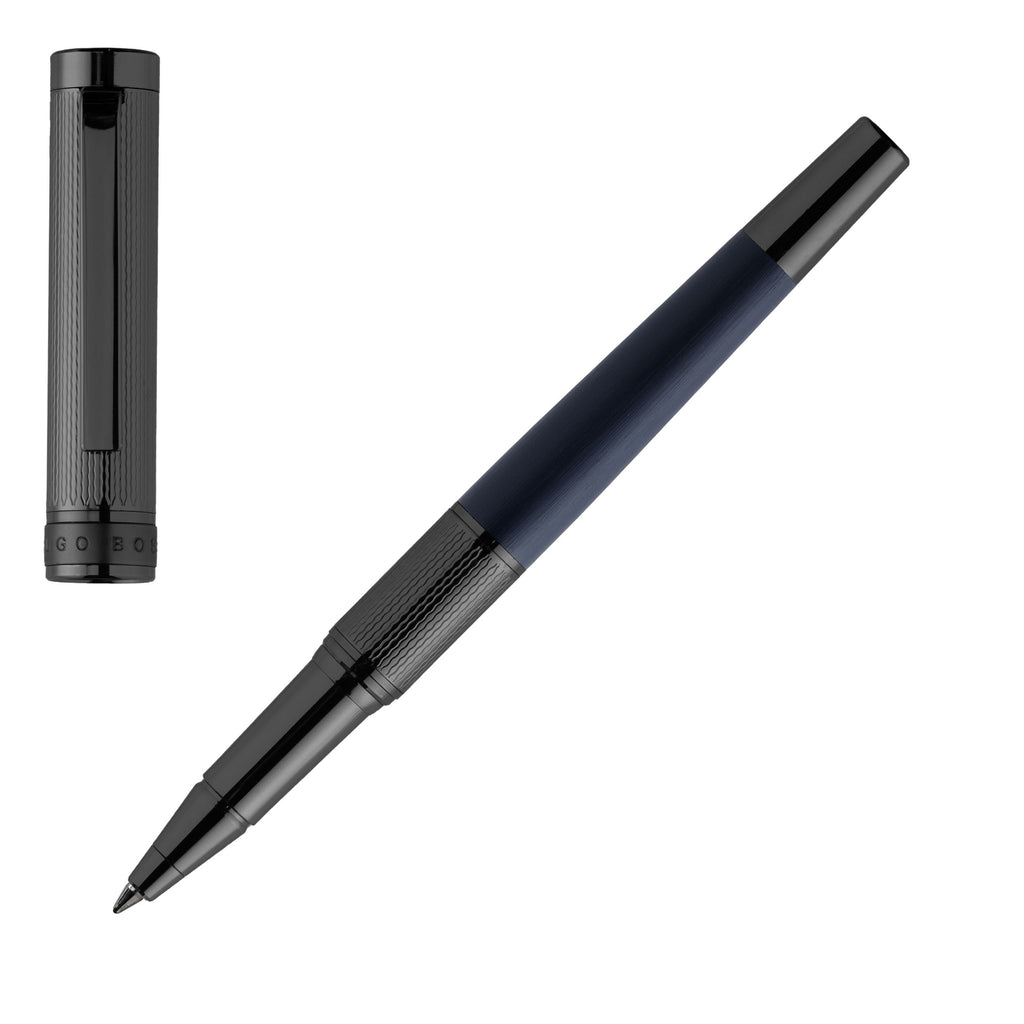  Designer gifts for him Hugo Boss Rollerball pen Dual in Gun/ Navy 