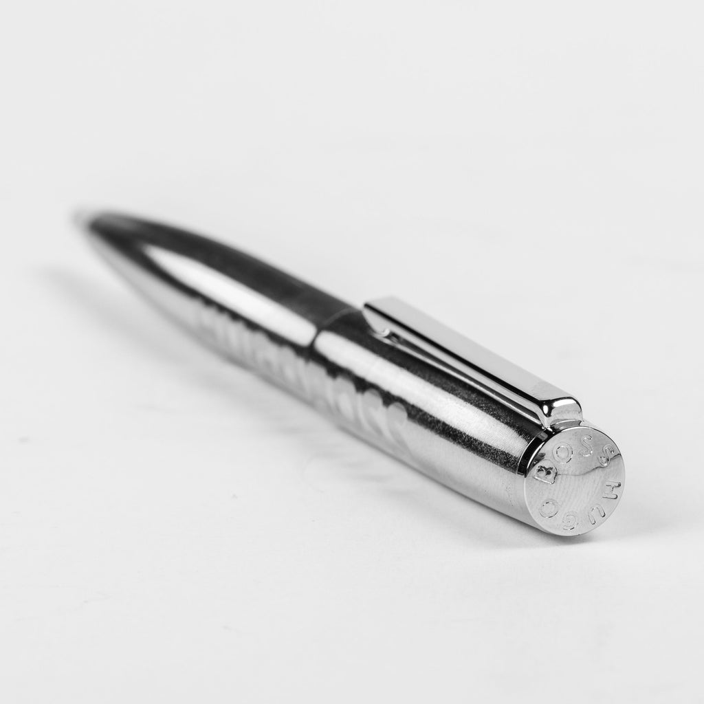  Corporate gifts to clients HUGO BOSS Ballpoint pen Label in chrome 