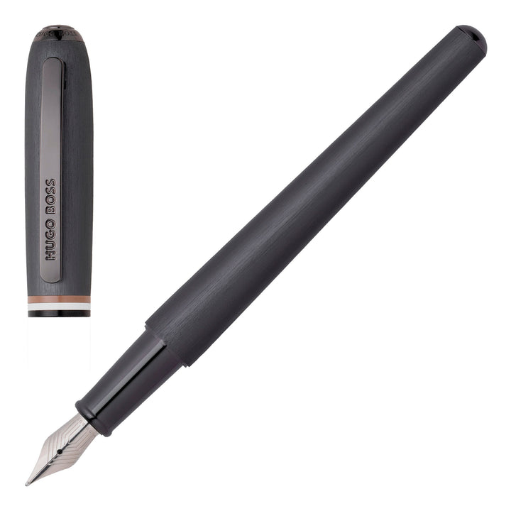 HUGO BOSS HSH3412D-Fountain pen Contour Iconic