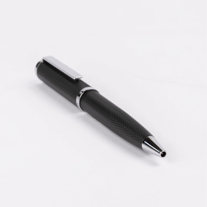 HUGO BOSS HSI1064B-Ballpoint pen Formation Herringbone Chrome - Image 3