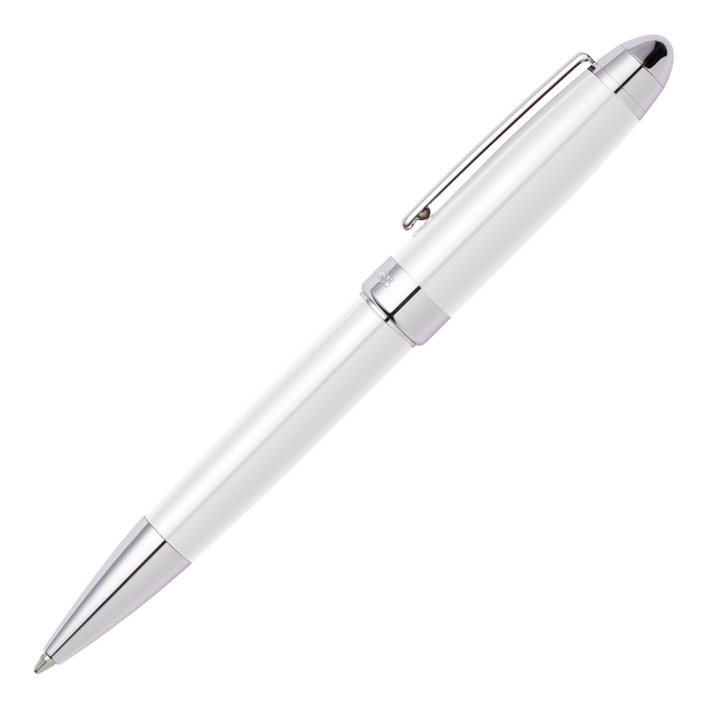  Mens Executive writing instruments Hugo Boss white Ballpoint pen Icon 