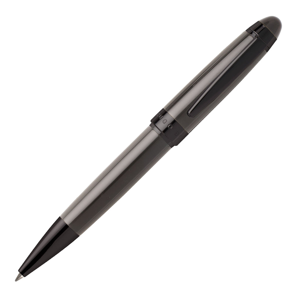  HUGO BOSS Ballpoint pen Icon Grey in Dark Grey Tones