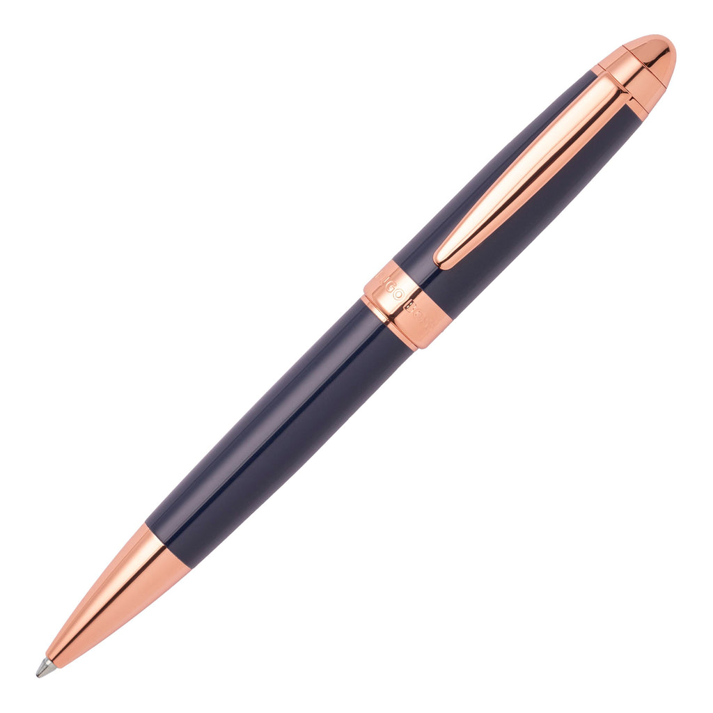  Ballpoint pen ICON blue/rose-gold from HUGO BOSS writing accessory