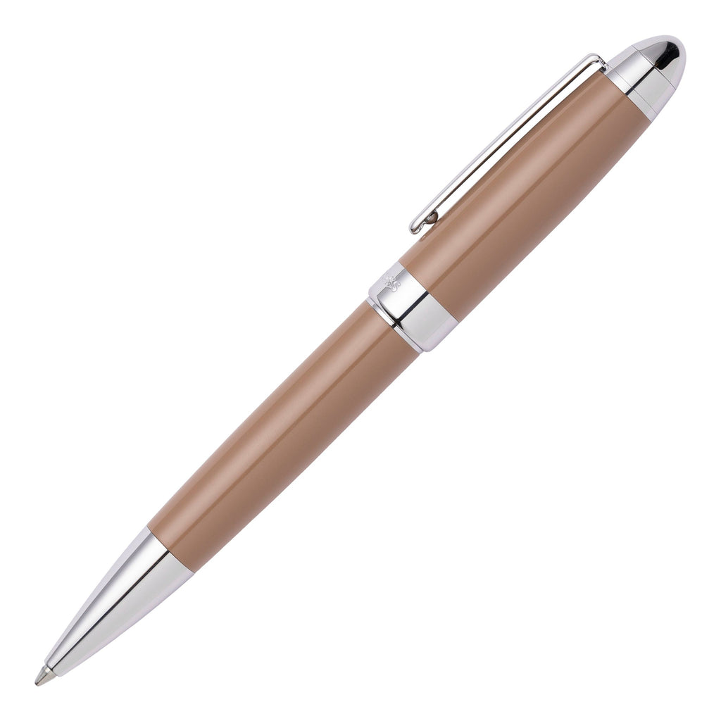  Executive writing pens Hugo Boss Camel/Chrome Ballpoint pen ICON 