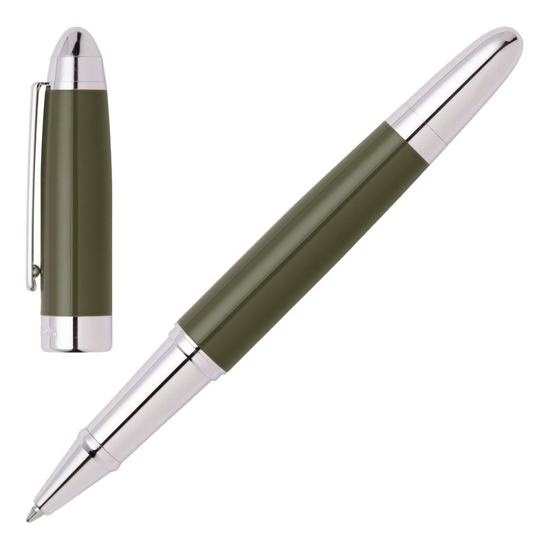 Rollerball pen ICON khaki/gun from HUGO BOSS fashion accessories