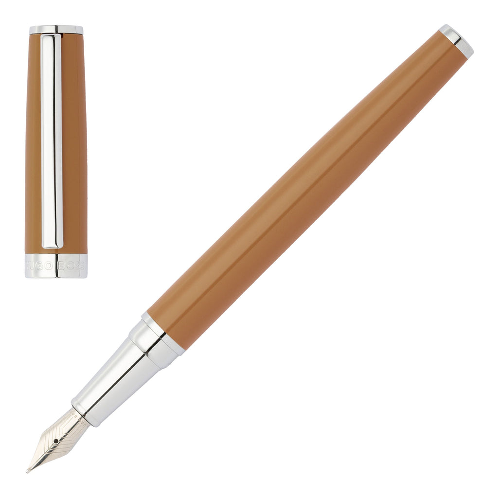   Designer pens for men Hugo Boss Fashion Camel Fountain pen GEAR ICON 