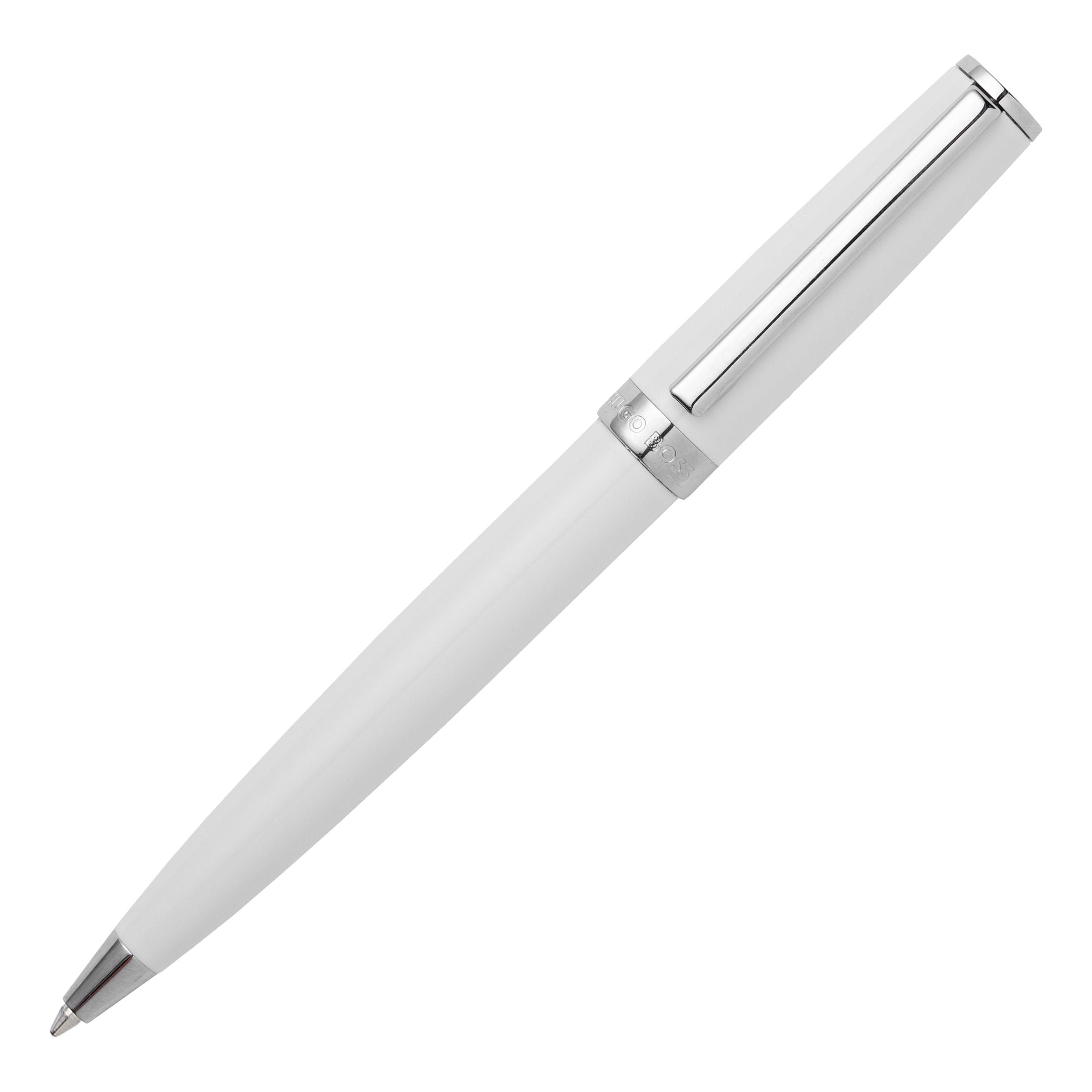 Hugo Boss Icon White Ballpoint Pen  Penworld » More than 10.000 pens in  stock, fast delivery