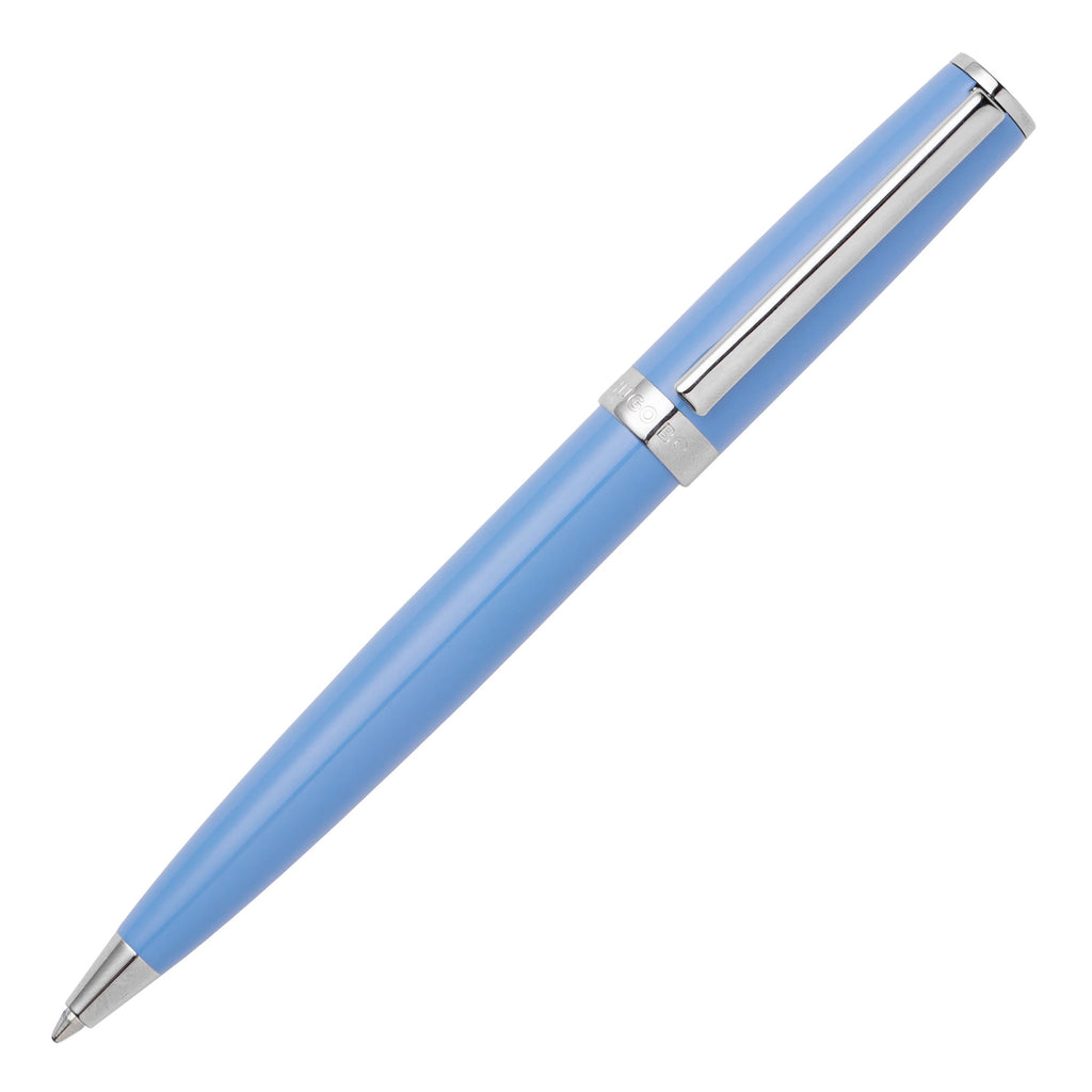   Fine writing instruments HUGO BOSS light blue Ballpoint pen Gear Icon 