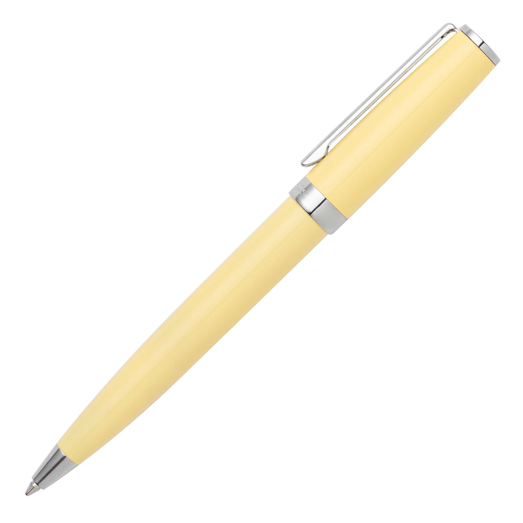  Fine writing instruments HUGO BOSS Yellow Ballpoint pen Gear Icon 