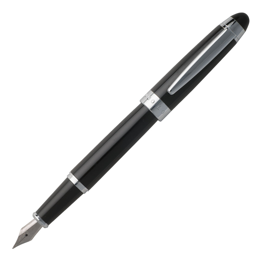 Black Fountain pen Icon with Metallic paint from Hugo Boss