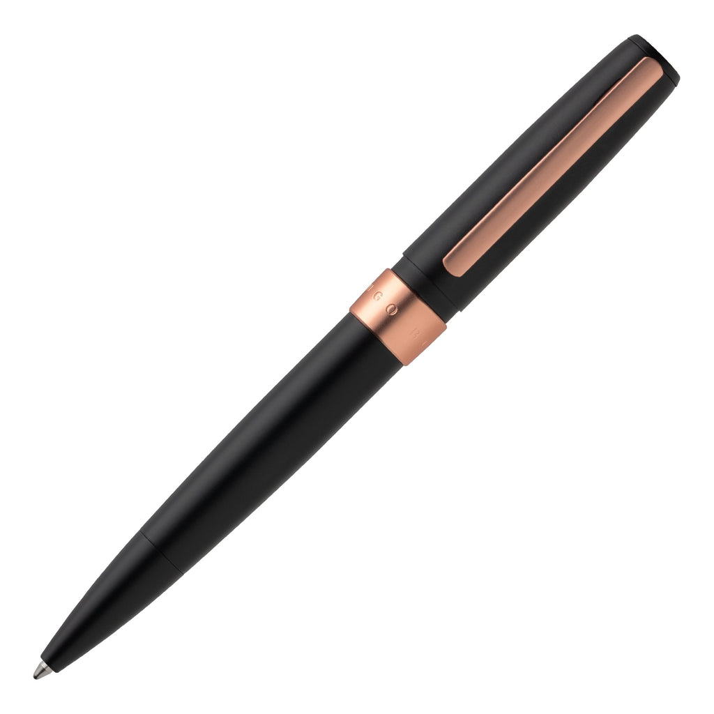  Elegant writing pens HUGO BOSS trendy Rose gold Ballpoint pen Halo 
