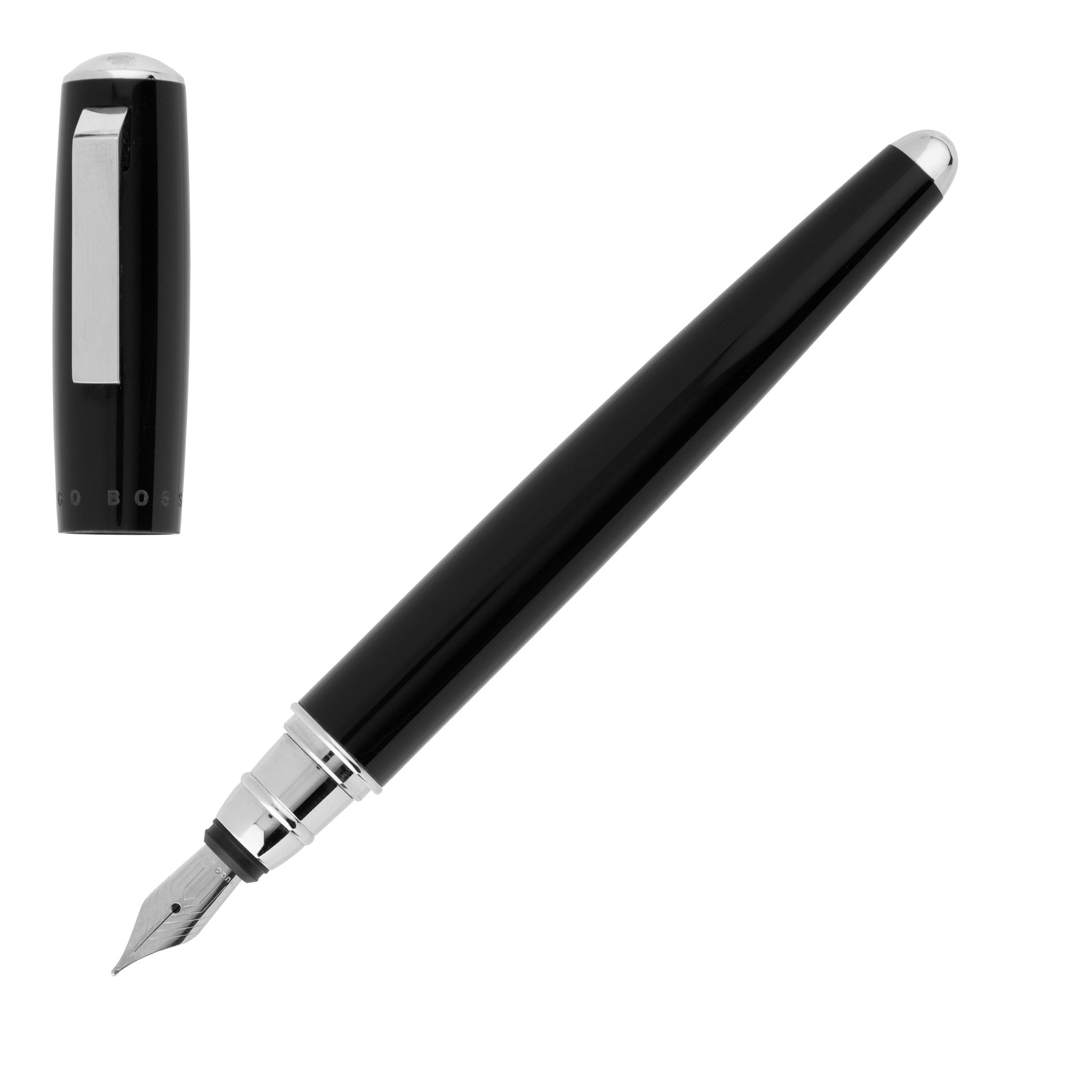 HUGO BOSS PEN | Hugo Boss Fountain pen Pure Cloud Black | Gift for